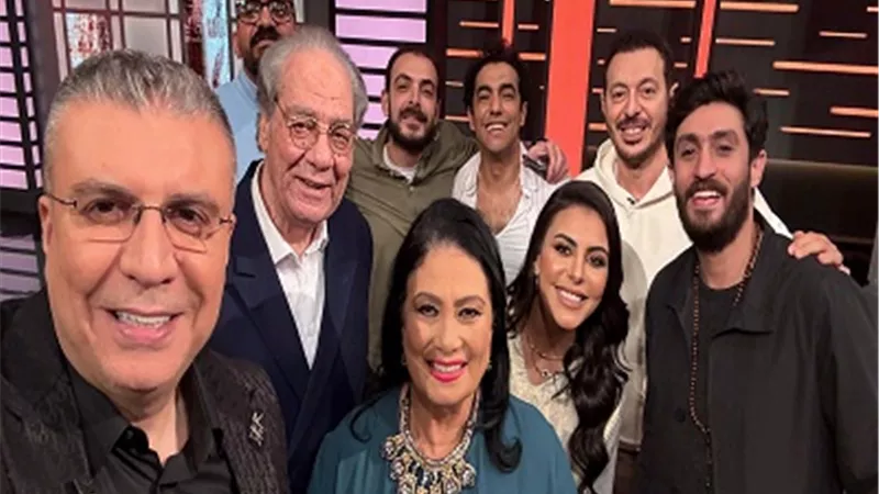 مصطفي شعبان وأسرة مسلسل 