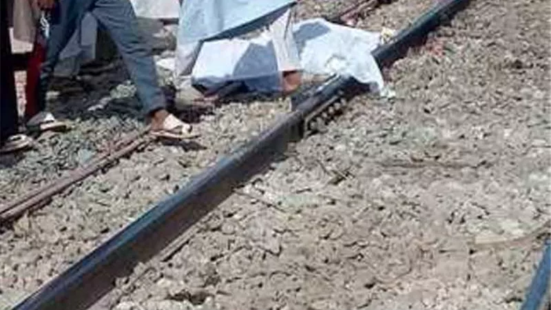 مصرع شخص صدمه قطار بقليوب