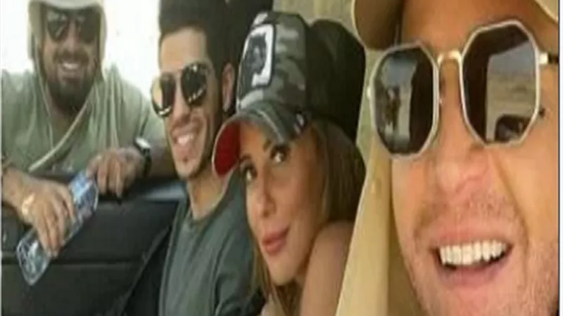 مينا مسعود يروج لفيلم 