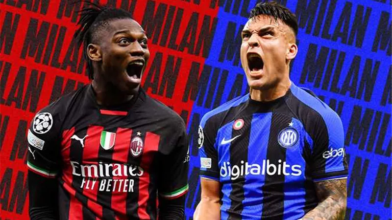 ميلان يواجه إنتر في قمة نارية بنصف نهائي كأس إيطاليا