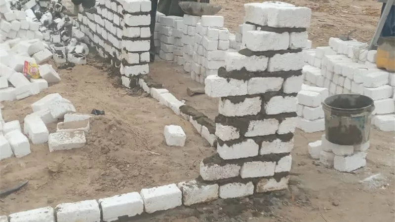 إزالة حالتى تعدى على أراض زراعية بالبياضية جنوب الأقصر