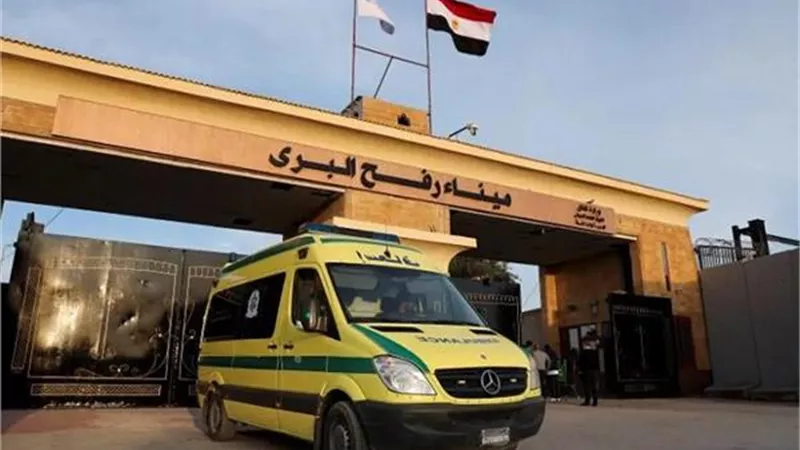 استمرار فتح ميناء رفح البري لليوم السادس عشر على التوالي