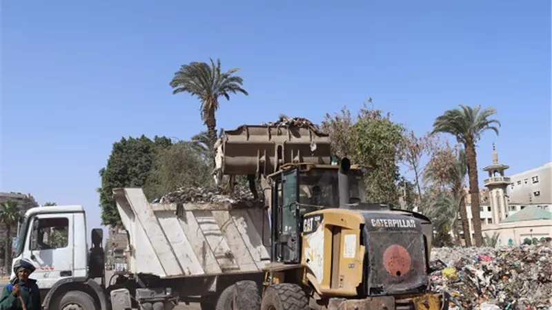 رفع 35 ألف طن من المخلفات في شوارع الجيزة خلال العيد