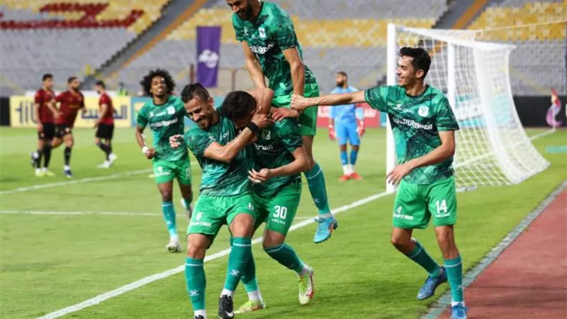 المصرى يحسم الشوط الأول بهدف فى شباك سيمبا التنزاني