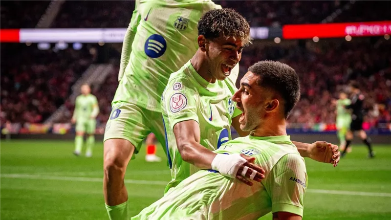 برشلونة في نهائي كأس ملك إسبانيا علي حساب أتليتكو مدريد