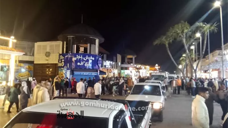 حملة مكبرة لرفع الإشغالات بشارع النيل برأس البر