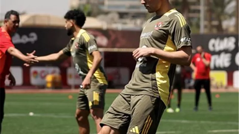 شاهد صور آخر مران للأهلي قبل رحلة موريتانيا لمواجهة الهلال