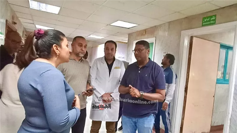 مدير صحة البحر الأحمر يتفقد مستشفى الغردقة العام