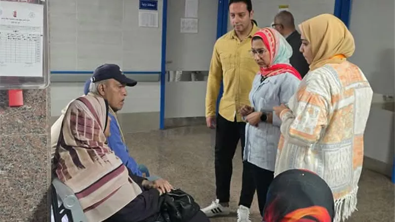 جولة إشرافية بوحدة طب أسرة المحروسة بالسويس