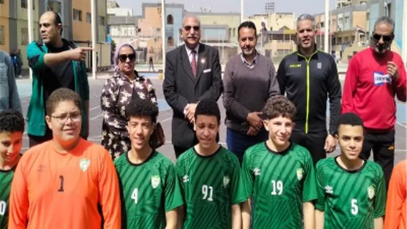 انطلاق بطولة الجمهورية للألعاب الجماعية بمدارس القليوبية