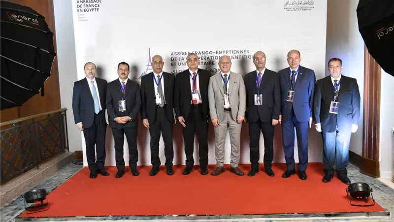 عكاوي يترأس وفد جنوب الوادي في ملتقى الجامعات المصرية الفرنسية