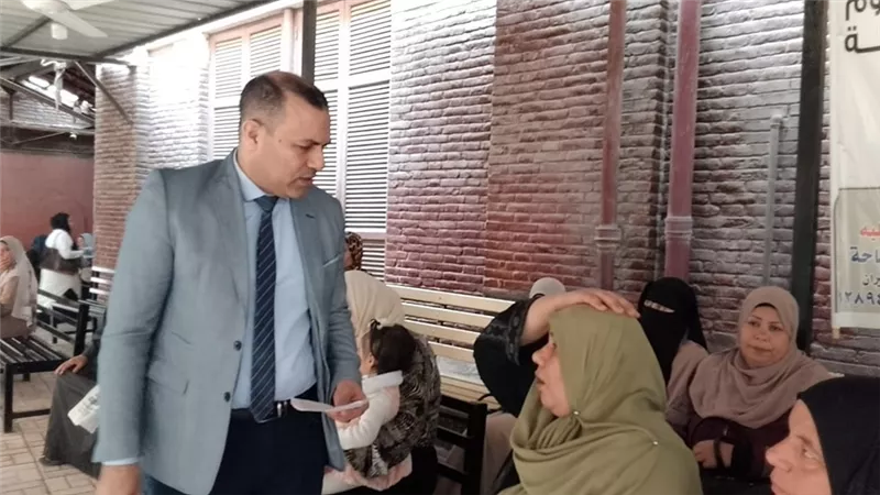 مدير صحة البحيرة يترأس لجنة المرورعلى مستشفى الرمد بدمنهور