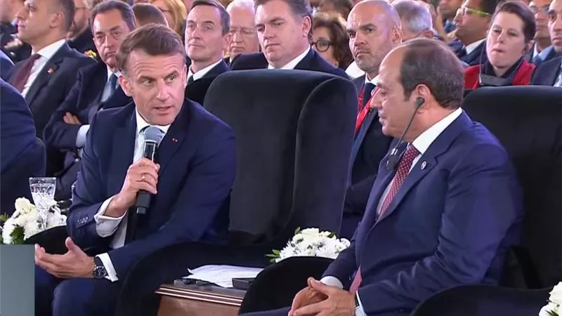 الرئيس الفرنسي: نقف إلى جانب مصر دومًا ونحن شريك موثوق على الدوام