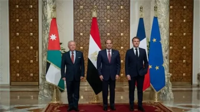 بيان مصري أردني فرنسي مشترك يدعو لعودة فورية لوقف إطلاق النار في غزة