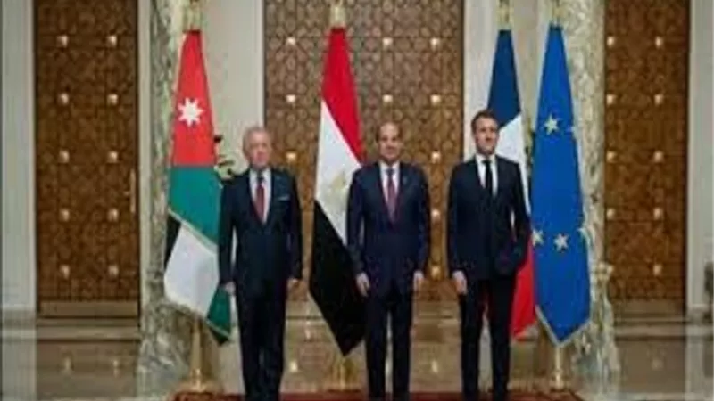 قادة مصر وفرنسا والأردن وترامب اتفقوا على الاتصال الوثيق