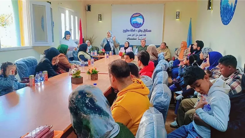 ندوات توعوية احتفالًا«باليوم العالمي لأطفال التوحد» بمطروح