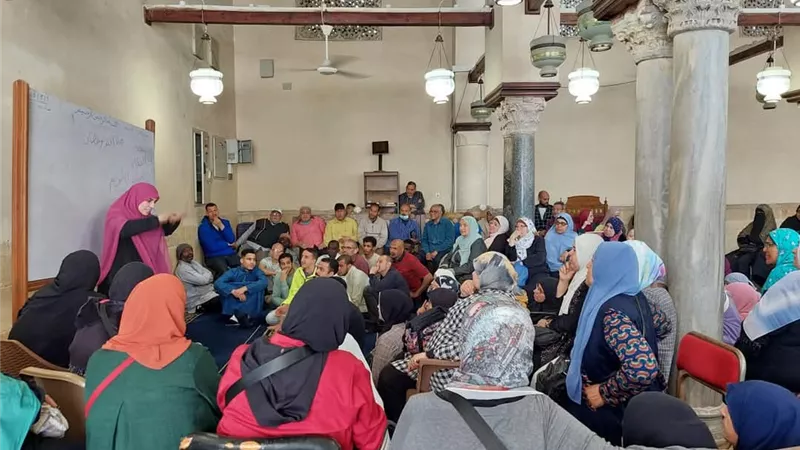 بلغة الإشارة الجامع الأزهر يوضح تجديد العهد مع الله بعد رمضان