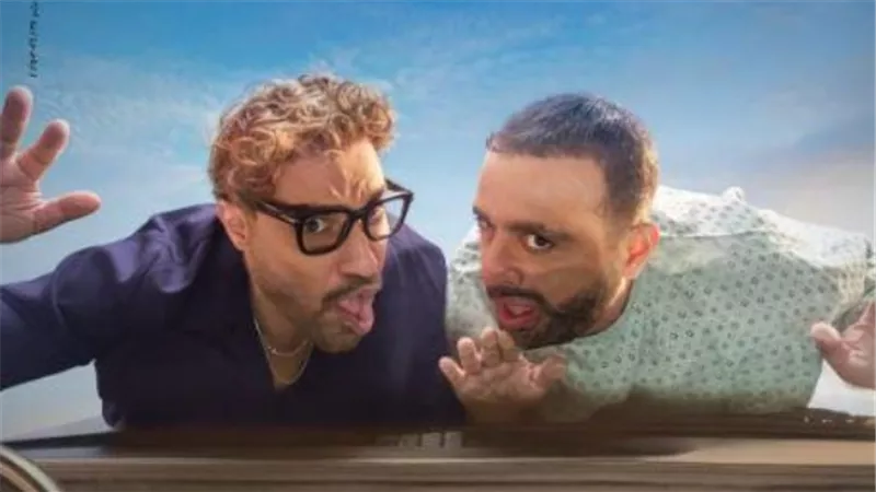 أحمد فهمي يروج لفيلمه الجديد مع السقا 