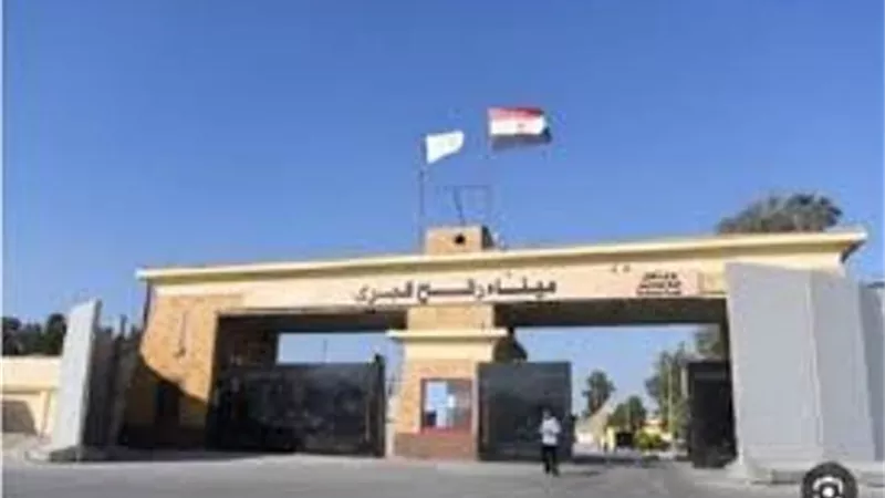 استمرار فتح ميناء رفح البري لليوم الـ 23 على التوالي