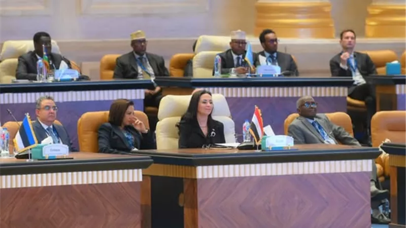 وزيرة التضامن تشارك في مناقشات مكافحة تهريب المهاجرين والاتجار بالبشر