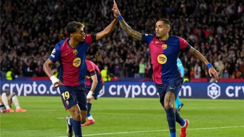 برشلونة يكتسح دورتموند برباعية ويضع قدما فى نصف نهائى دورى الأبطال