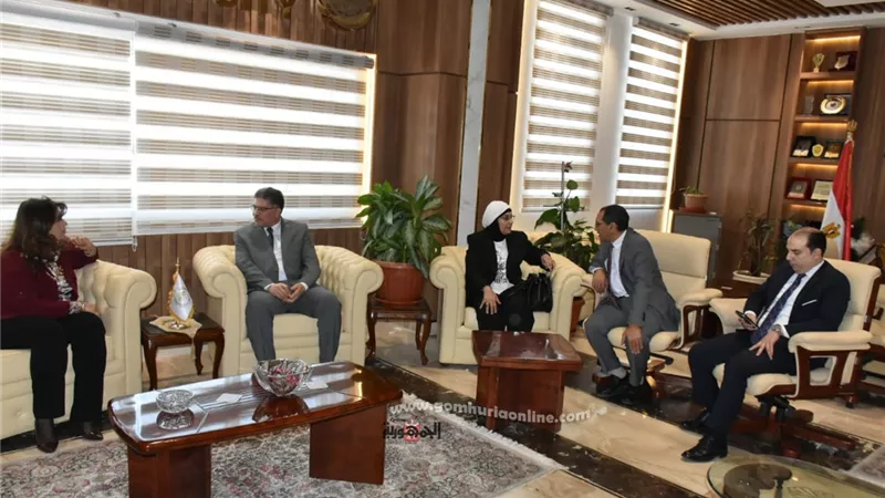 معاويه تستقبل اللجنة العلمية الدائمة لترقية الأساتذة والمساعدين