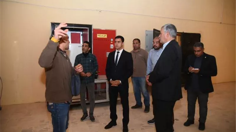 جولة تفقدية لنائب محافظ مطروح في مركز التدريب ومصنع التغذية بمرسى