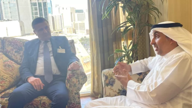 وزير الزراعة بحث تعزيز الاستثمارات مع الامين العام الكويتي