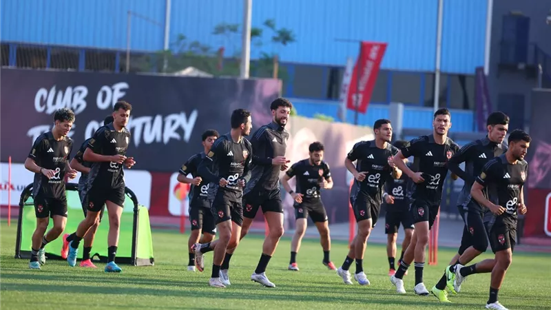 الأهلي يستأنف تدريباته استعدادًا لمواجهة بيراميدز فى الدوري