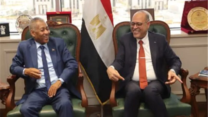 وزير العمل يبحث الملفات المشتركة مع السفير السوداني لدى القاهرة
