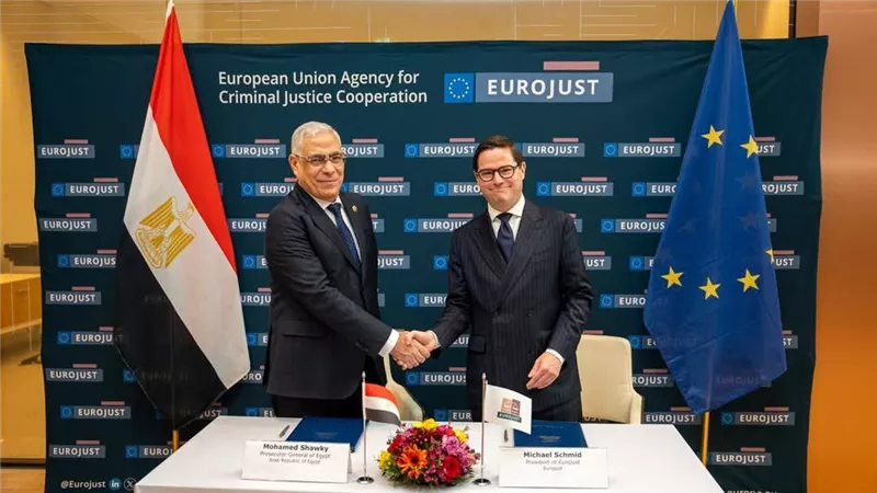 توقيع مذكرة ترتيبات العمل بين النيابةالعامةووكالة الاتحادالأوروبي
