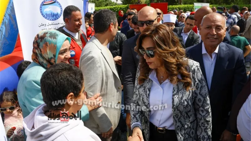 وزيرة التنمية المحلية تشارك في احتفالية القاهرة بعيد اليتيم