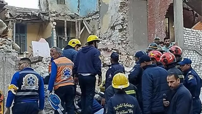 النيابة تواصل التحقيقات فى عقار اللبان والتحفظ على مالك العقار