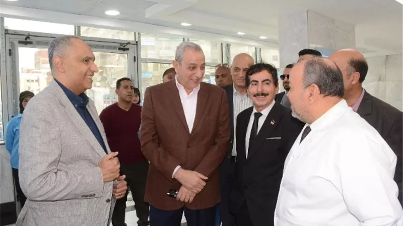 محافظ الغربية يتفقد مشروع مستشفى طنطا العام الجديد.. صور