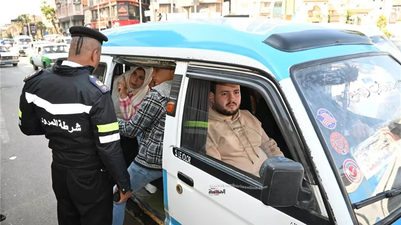 مرور البحيرة ينفذ حملات مكثقة لمتابعة تطبيق التعريفة الجديدة