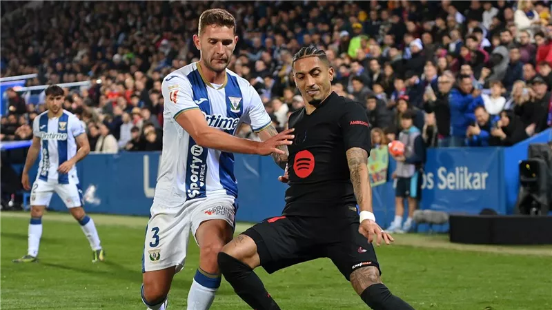ترتيب الدوري الإسباني بعد فوز برشلونة على ليجانيس