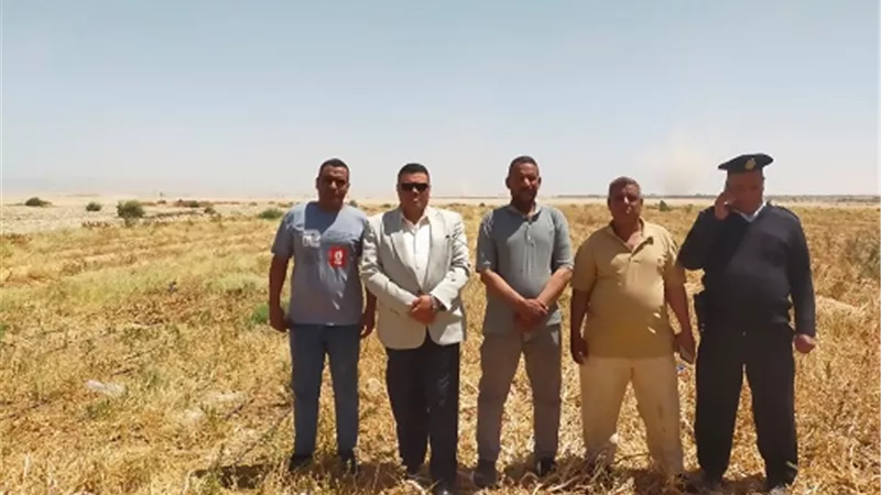 استرداد ٥٤ فدان زراعى أملاك دولة بأرمنت جنوب غرب الأقصر