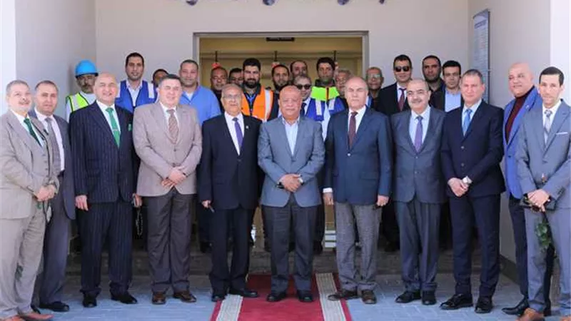 حواش يفتتح مبنى الجمارك بمحطة تحيا مصربميناء الاسكندرية