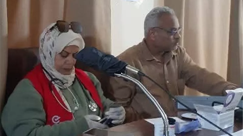 استمرار حملات الكشف المبكر عن الأمراض المزمنة بالسويس