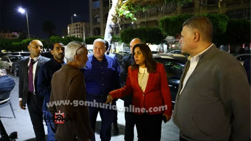 جولة مفاجئة لوزيرة التنمية المحلية في مصر الجديدة