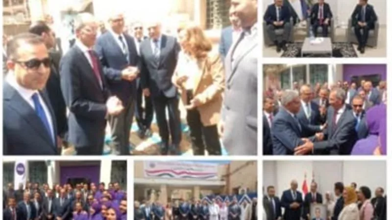 وزير الاتصالات ومحافظة القليوبية يتفقدان عددا من المشروعات ببنها وكفر شكر والقناطر الخيرية