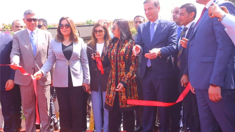 وزيرة التضامن تفتتح فعاليات معرض 
