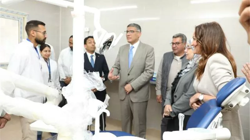 محافظ الجيزة يفتتح الوحدة الصحية بمساكن روضة السودان