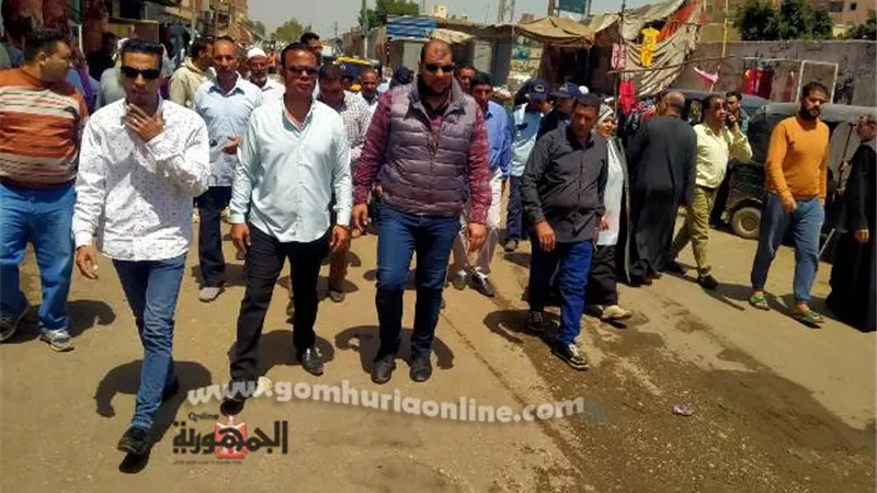 تسكين ٤٥٠ من مزلقان العياط بالسوق الحضاري الجديد