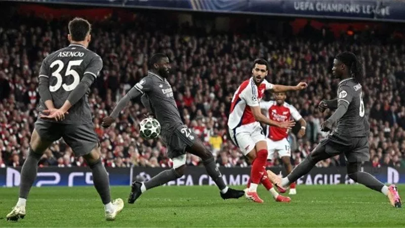 موعد مباراة ريال مدريد وآرسنال اليوم في دوري أبطال أوروبا