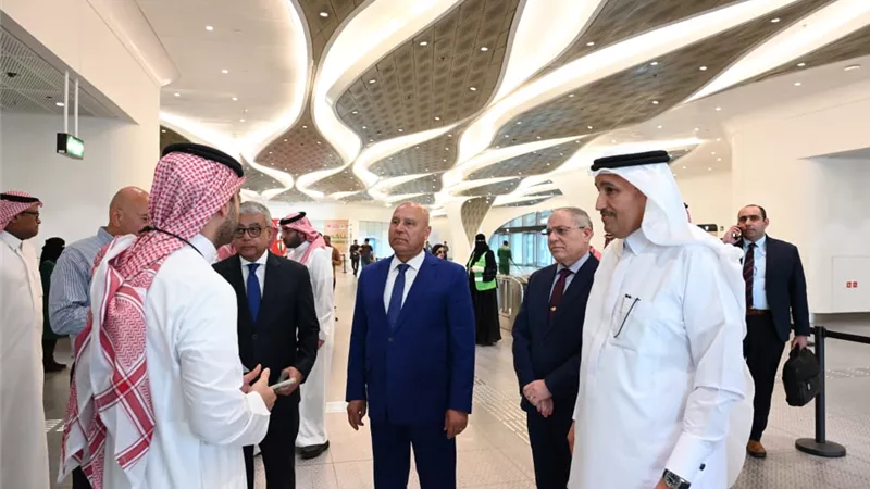 وزير النقل المصري ونظيره السعودي في زيارة هامة لمترو الرياض