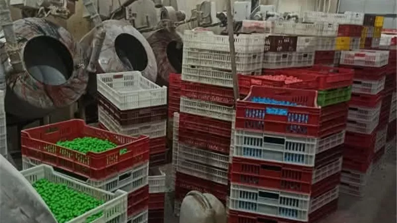 ضبط حلوى محظور تداولها ومجهولة المصدر بالشرقية