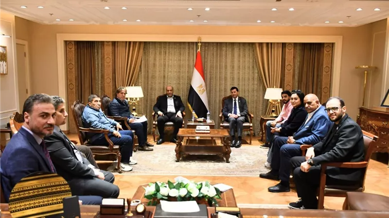 صبحى يبحث مع عددًا من النواب سبل دعم المنظومة الشبابية والرياضية