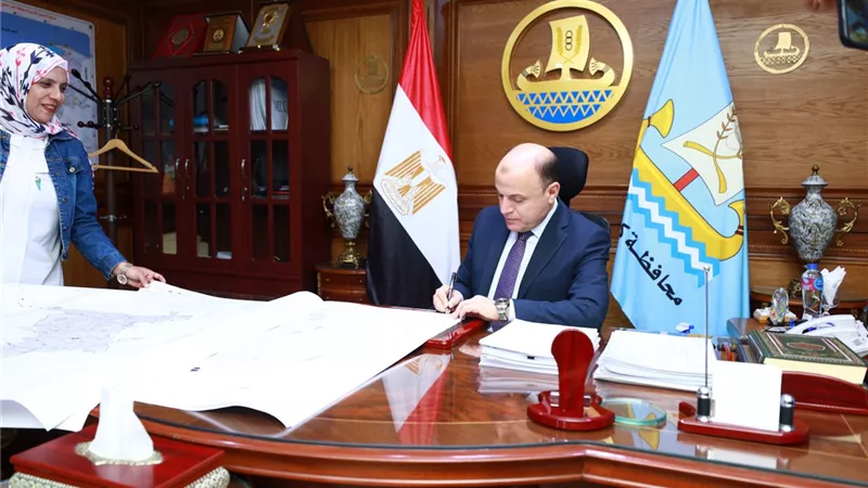 محافظ كفرالشيخ يعتمد المخطط التفصيلي المعدل لمدينة سيدى غازى