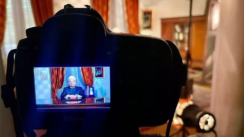 التليفزيون المصري يسجل حلقات جديدة من برنامج حديث الروح